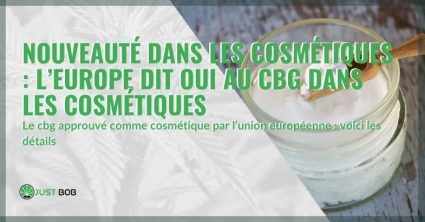 Europe dit oui au CBG dans les cosmétiques