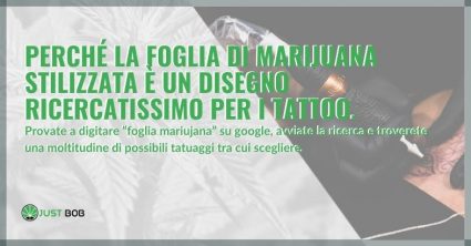 Perché la foglia di marijuana stilizzata è un disegno ricercatissimo per i tattoo