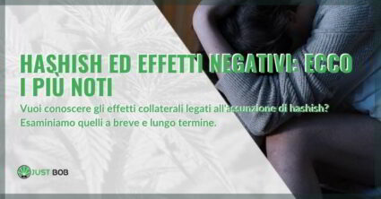 Hashish ed effetti avversi: i più noti