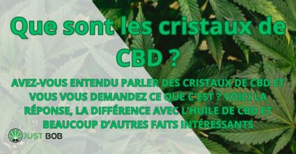 Que sont les cristaux de CBD ?