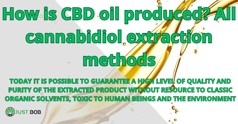 How is CBD oil produced?