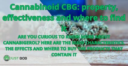 Cannabinoid CBG: property, effectiveness