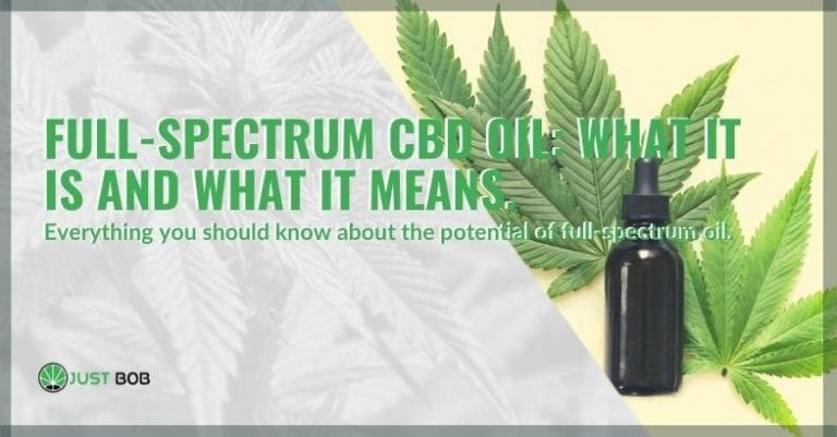 Full-spectrum CBD oil